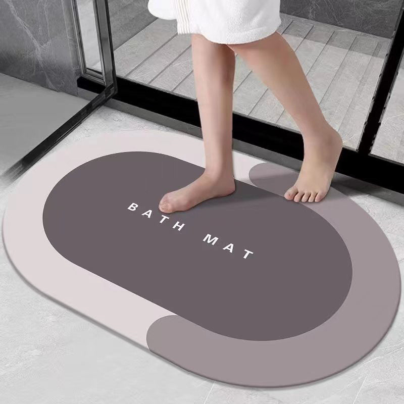 Bathroom Non-slip Mat Household Absorbent Stain Resistant Toilet Floor Mat